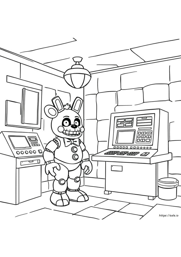 Fnaf Coloring Pages