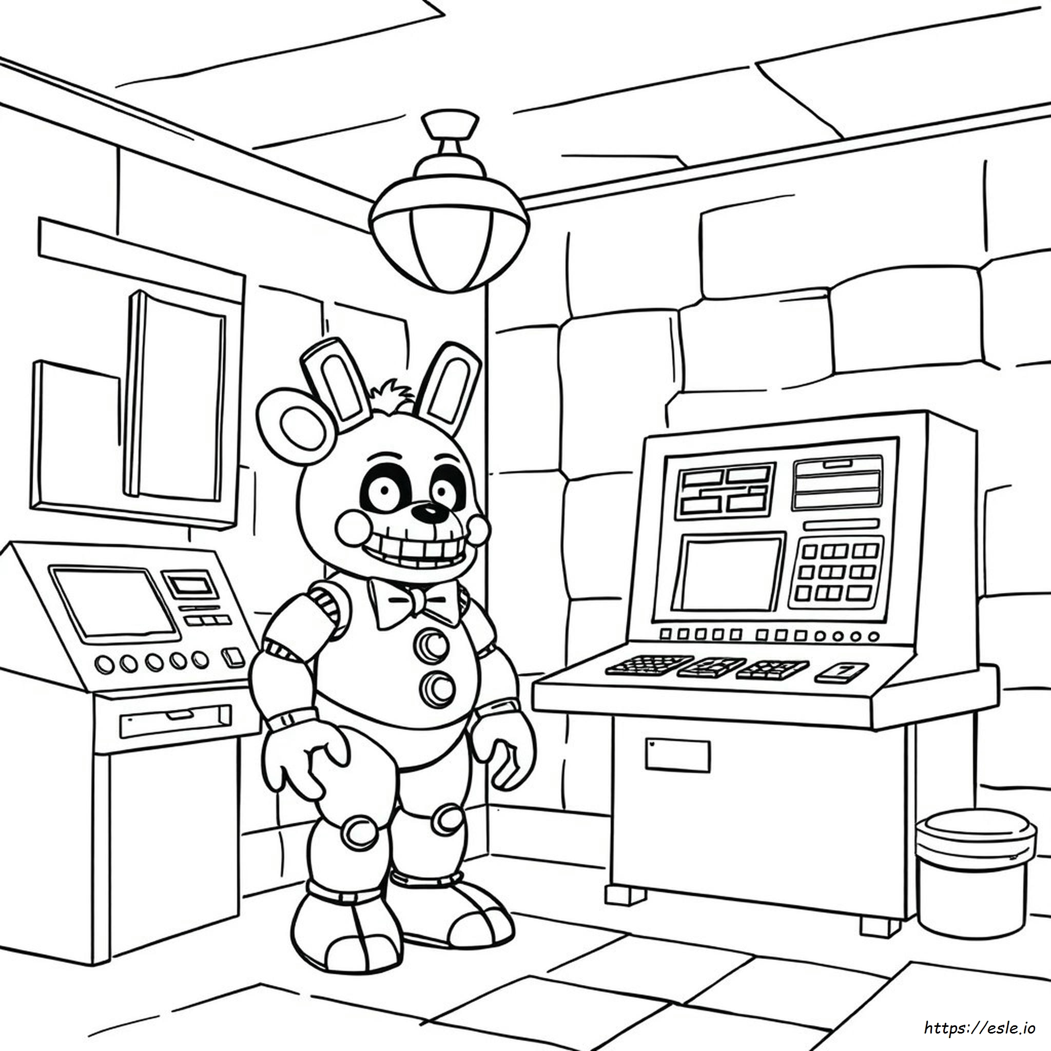 Kolorowanki Fnaf