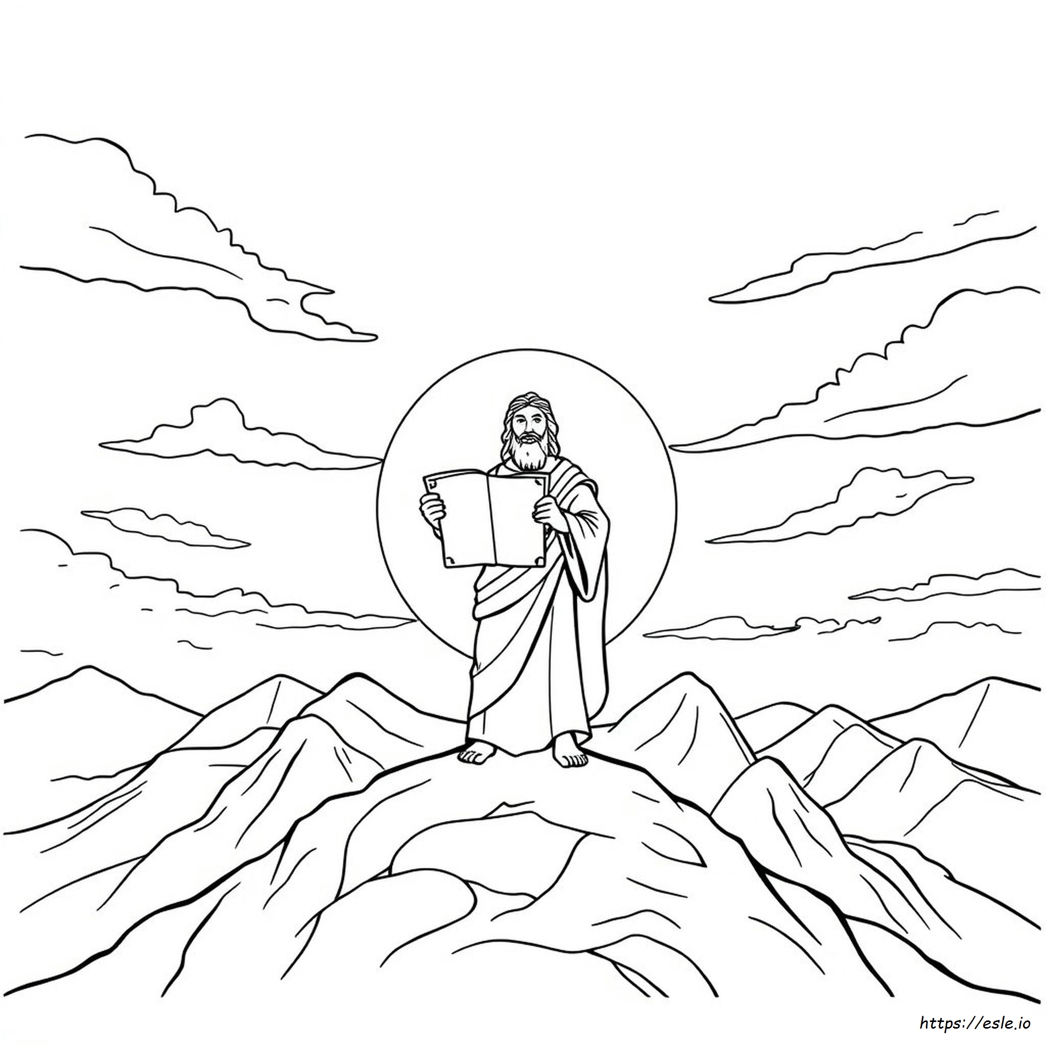 Printable Coloring Pages Of Moses