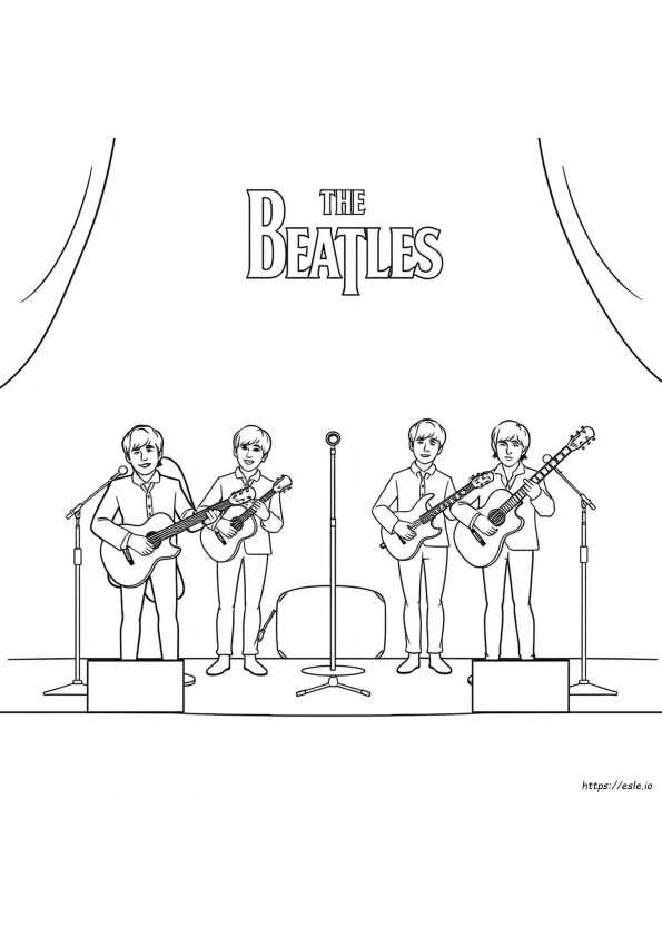 Disegni Da Colorare Dei Beatles