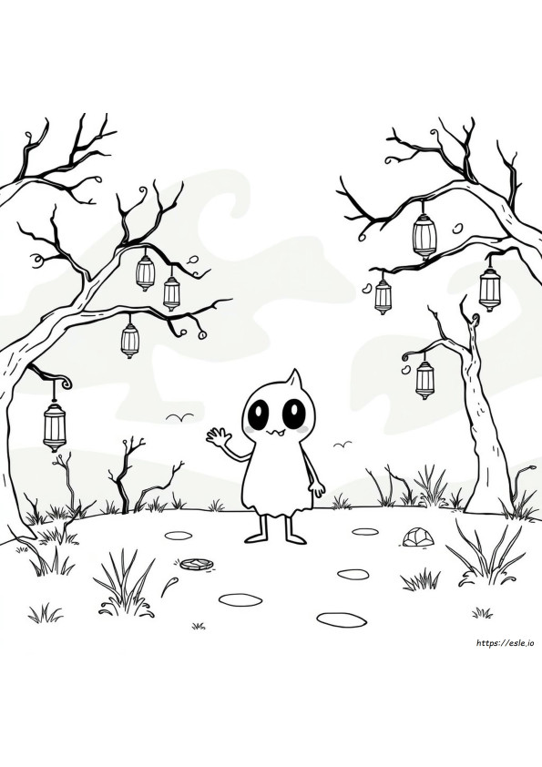 Bitter Giggle Coloring Page