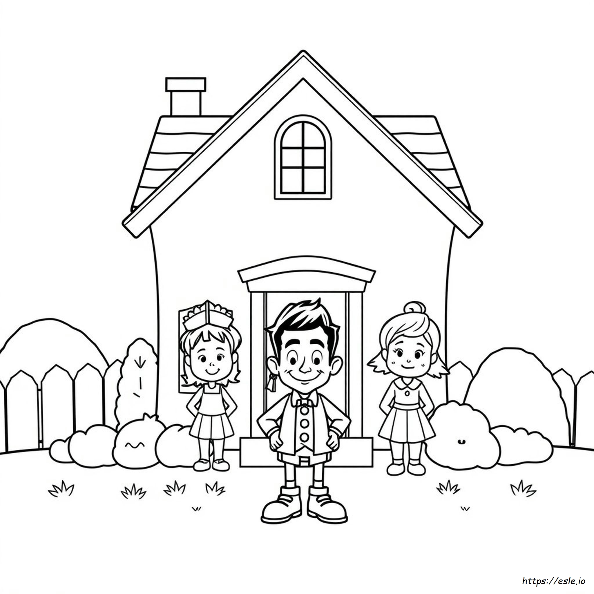 Lincoln Loud House Coloring Pages