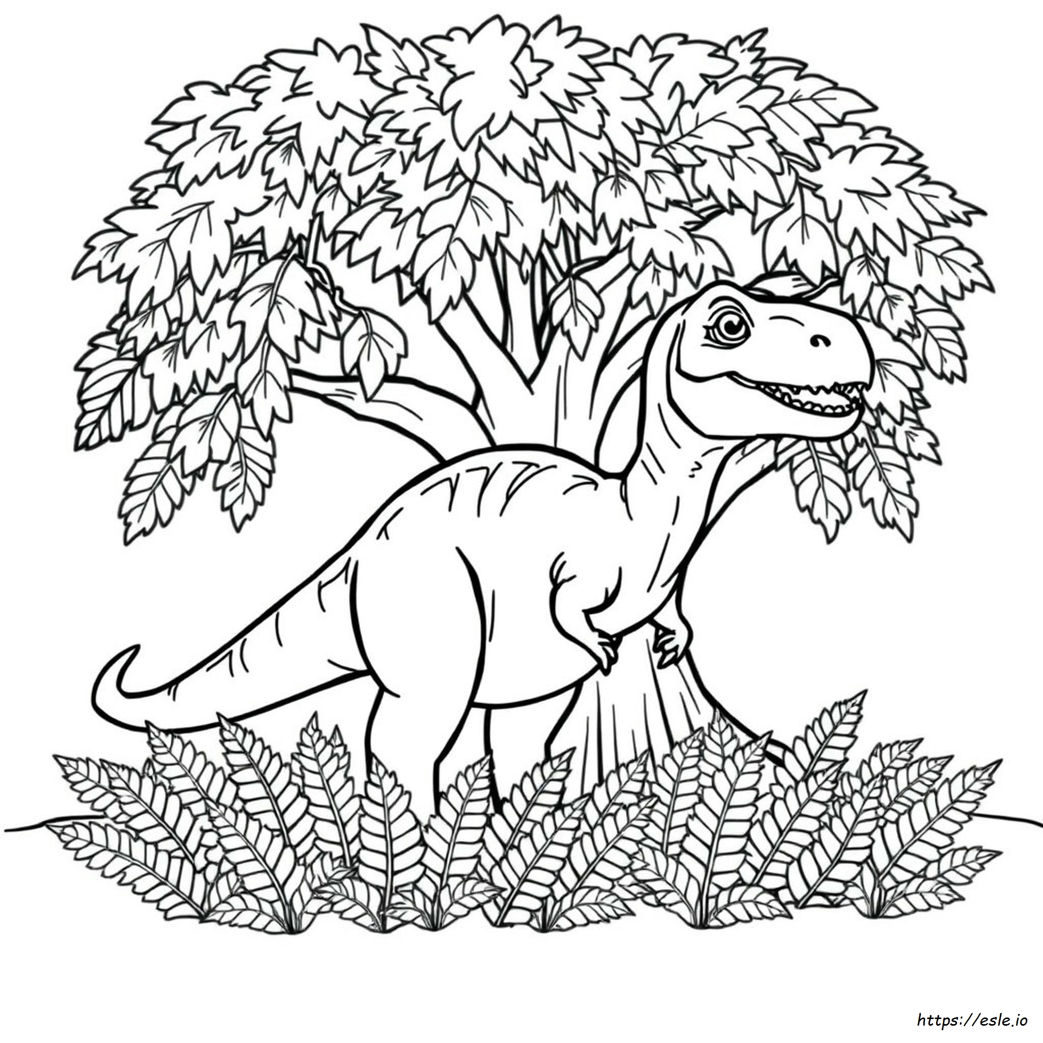 Dibujos De Dinosaurios Para Colorear Imprimibles En Pdf
