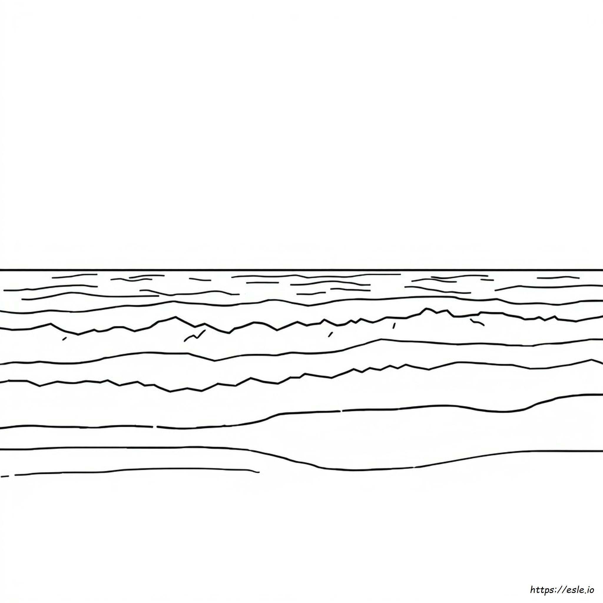 Pagina Da Colorare Di Un Oceano