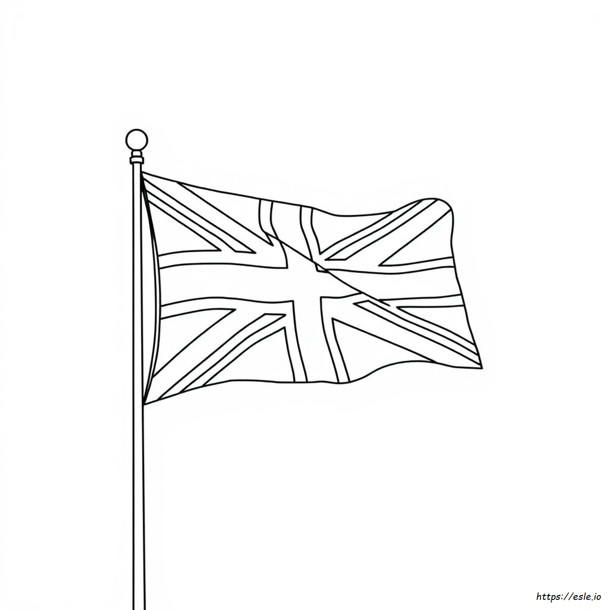 Uk Flag Colouring