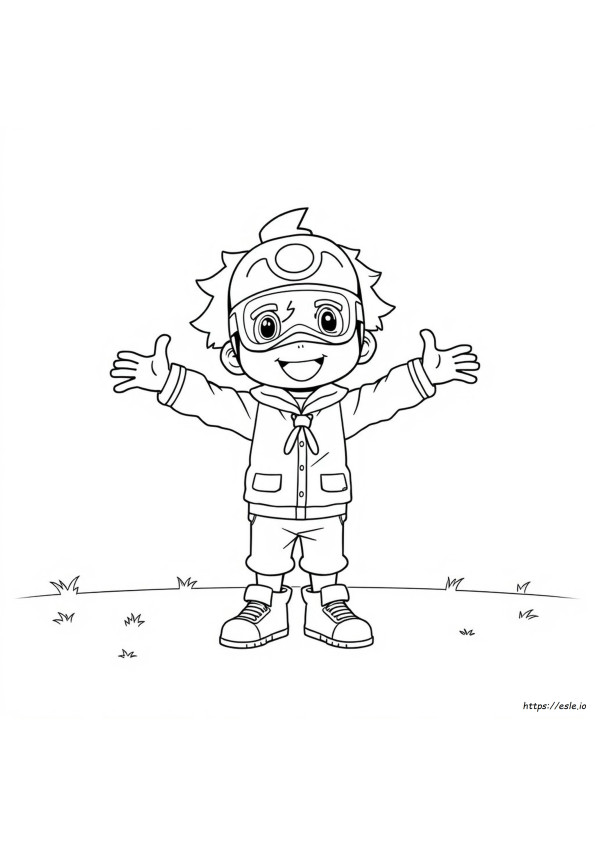 Deku Värityskuvat Koko Vartalo