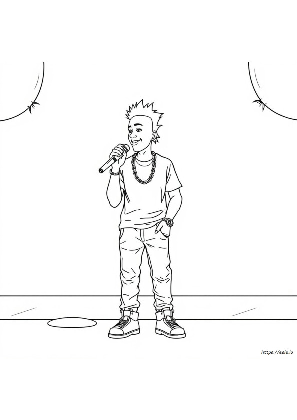 Lil Uzi Vert Para Colorir