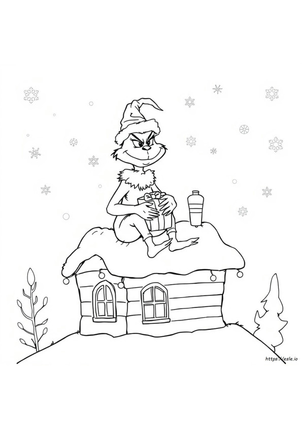Printable Grinch Coloring Pages For Kids