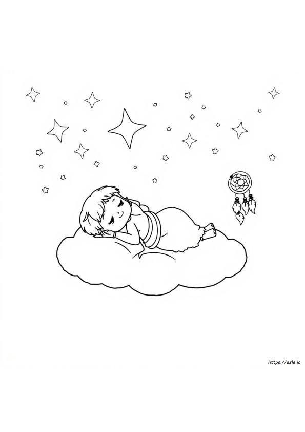 Dreamzzz Colouring Pages