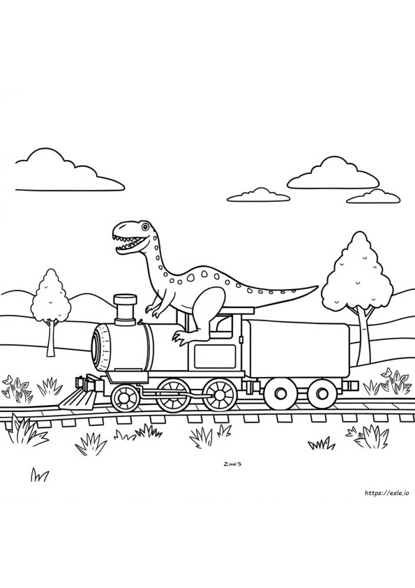 Dinosaur Train Coloring Pages Printable