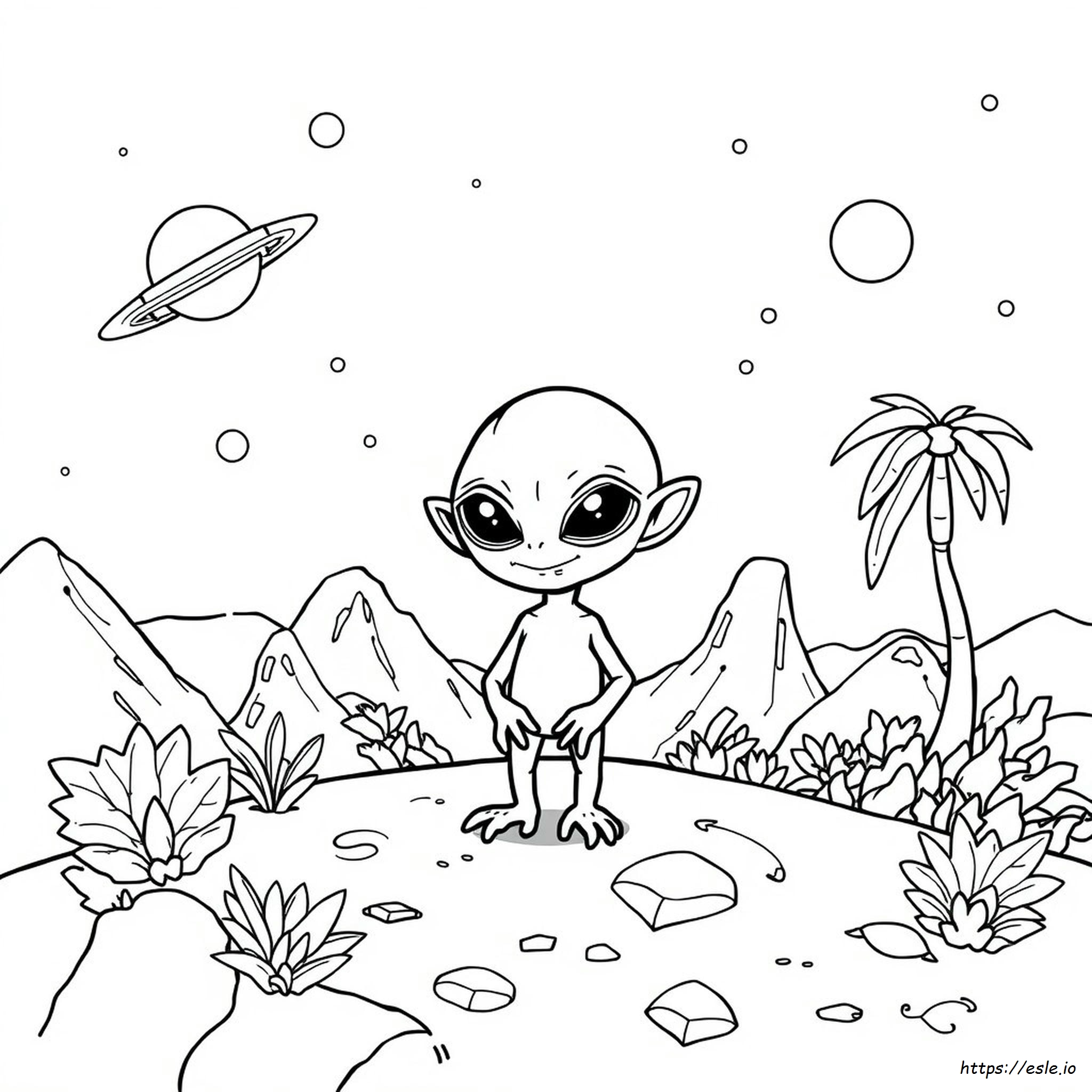 Planet 51 Coloring Pages
