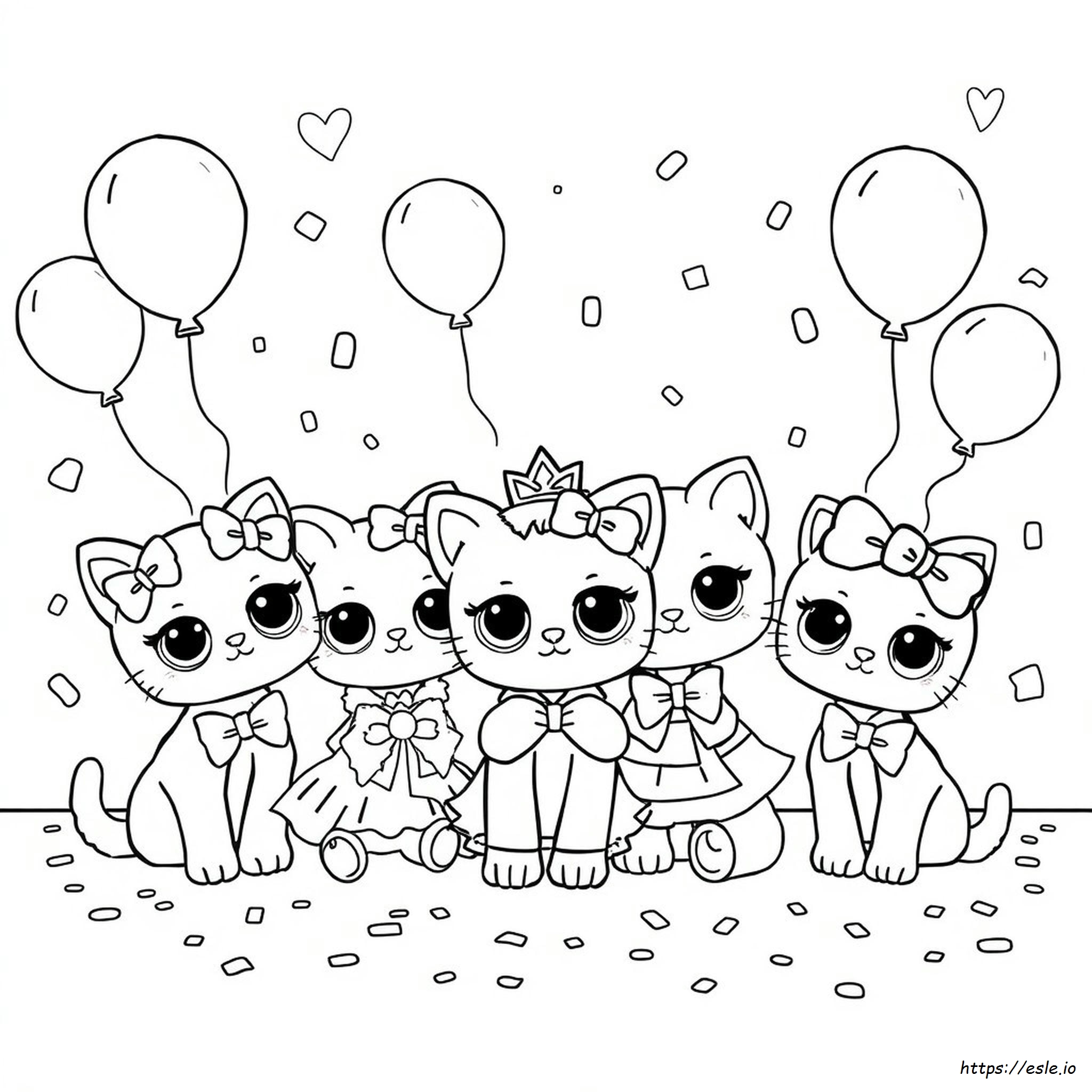 Lol Surprise Kitty Queen Disegni Da Colorare