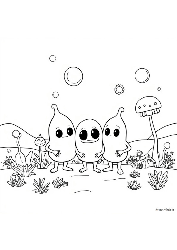 Oddbods Coloring Pages Oddbods Drawing