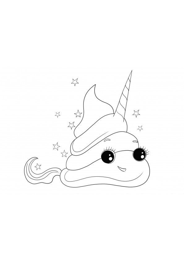 A Unicorn poop is a free coloring sheet is a fun way to spend your time