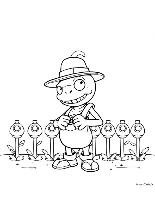 Zomboss Plants Vs Zombies Coloring Pages