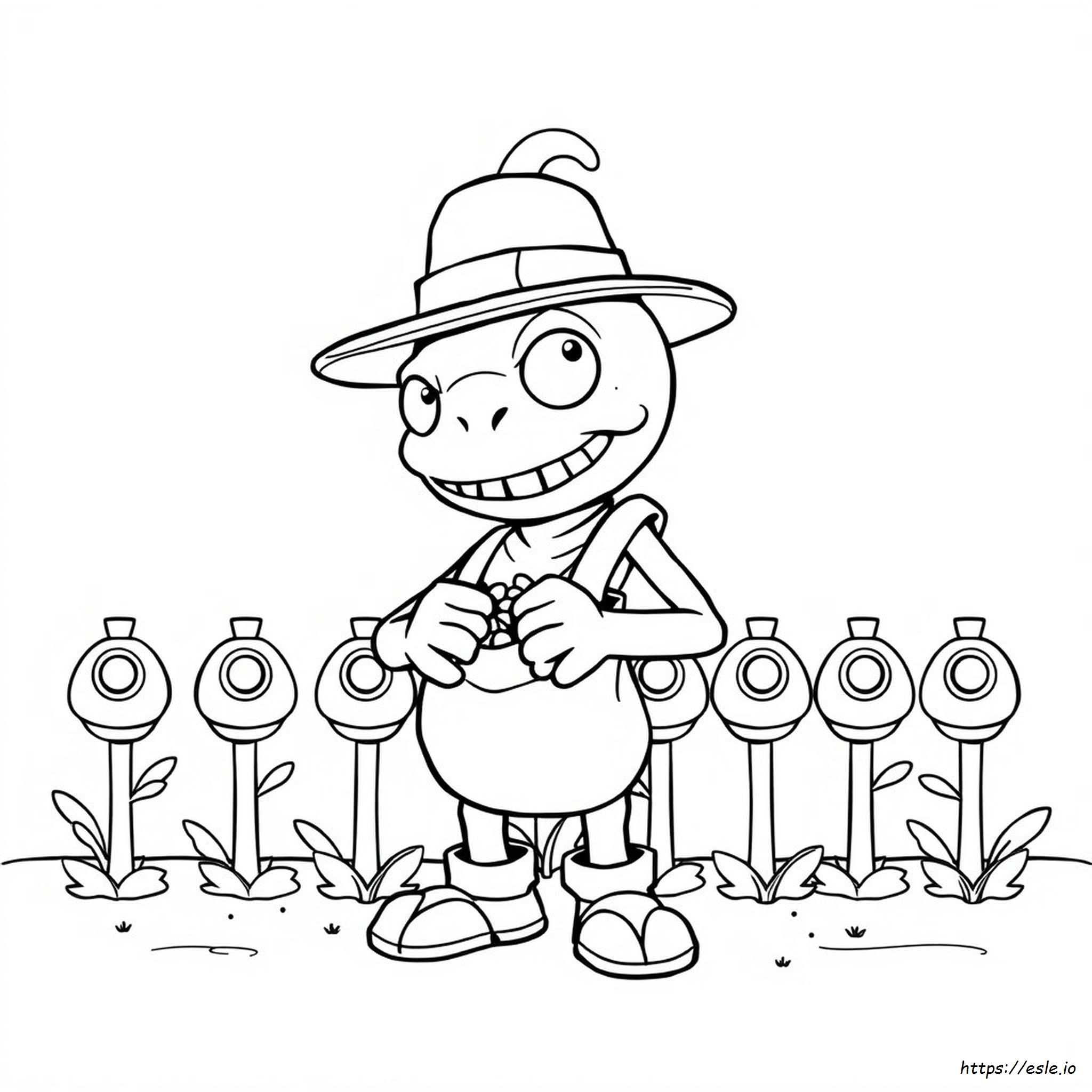 Zomboss Plants Vs Zombies Coloring Pages