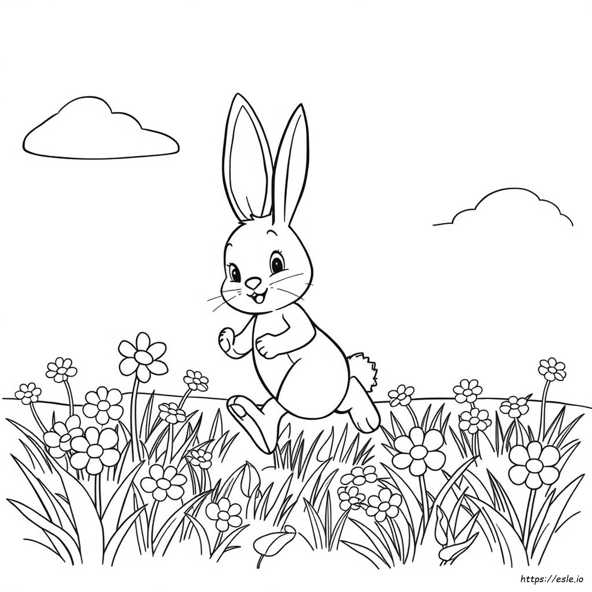 Bunny Coloring Pages For Kids
