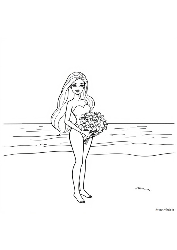 Barbie Coloring Book Pages