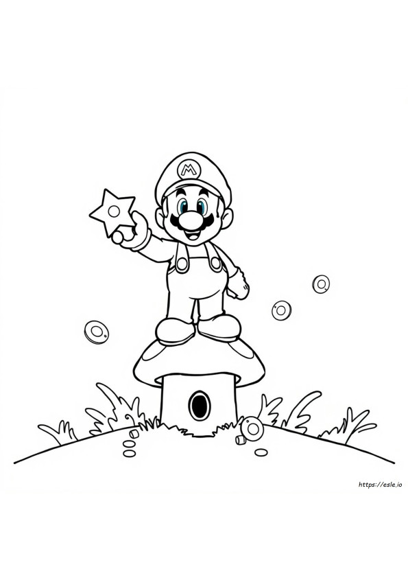 Coloring Pages Mario Bros Kolorowanki Mario