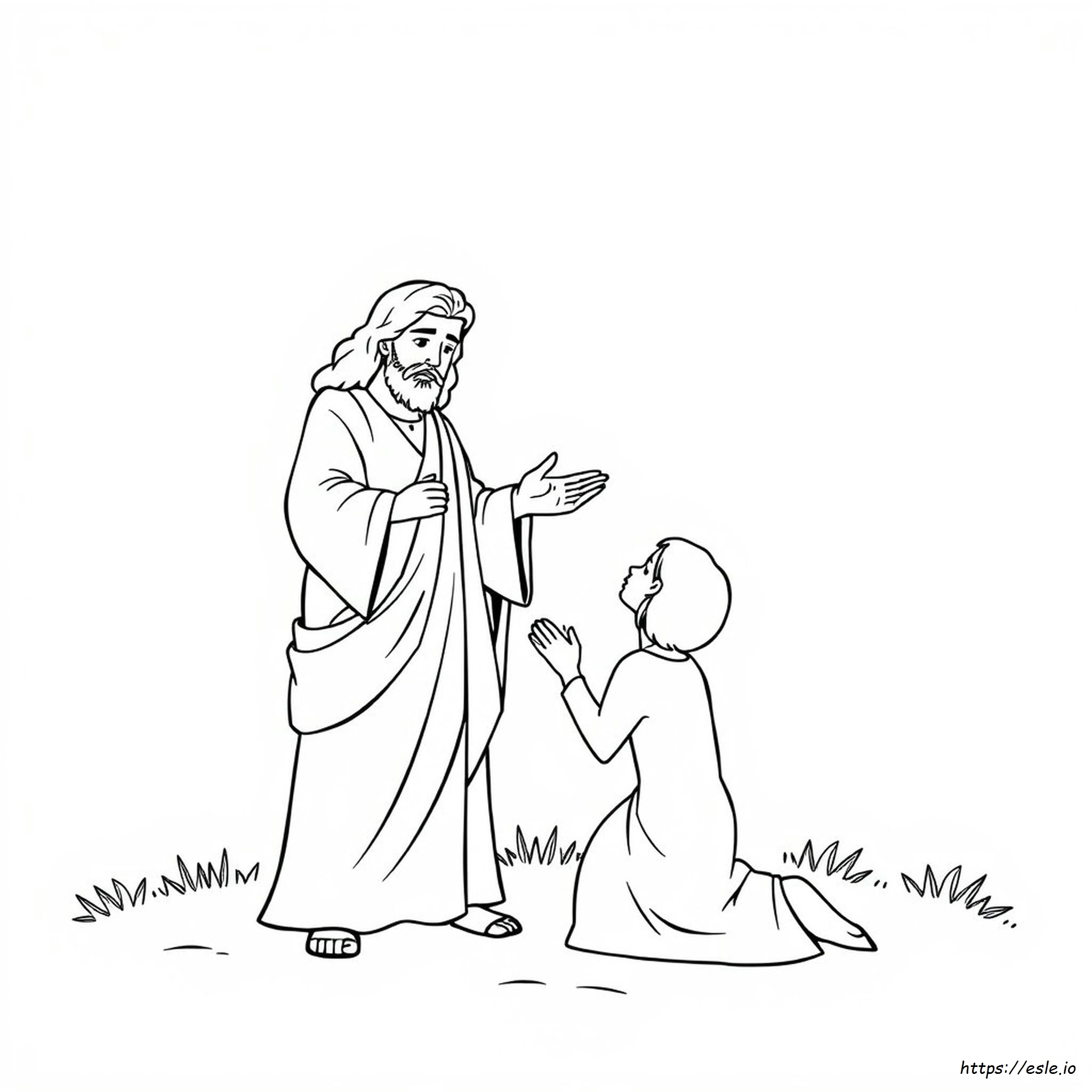 Jesus Vergibt Sünden Ausmalbilder