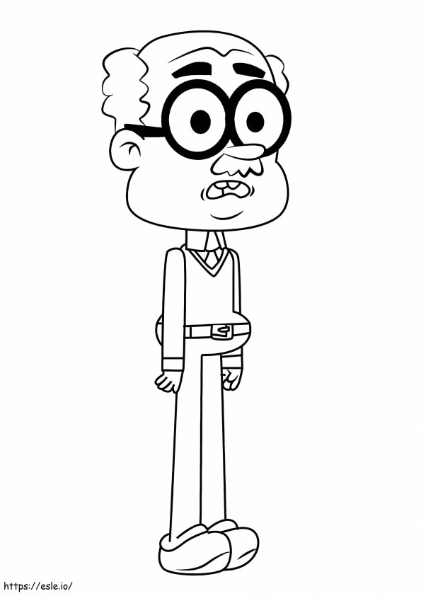 Principal Applecrab From Looped coloring page