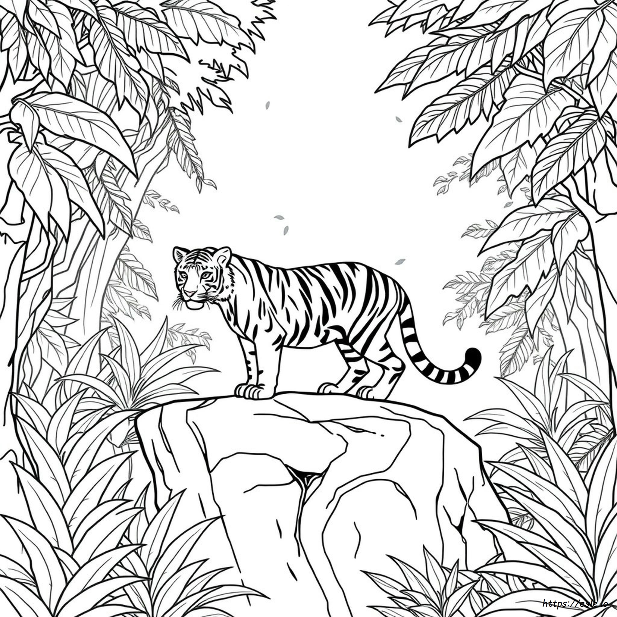 Tiger Ausmalbilder
