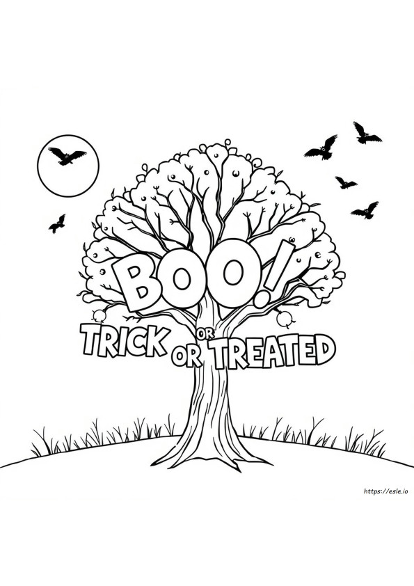Halloween Sight Word Coloring Pages