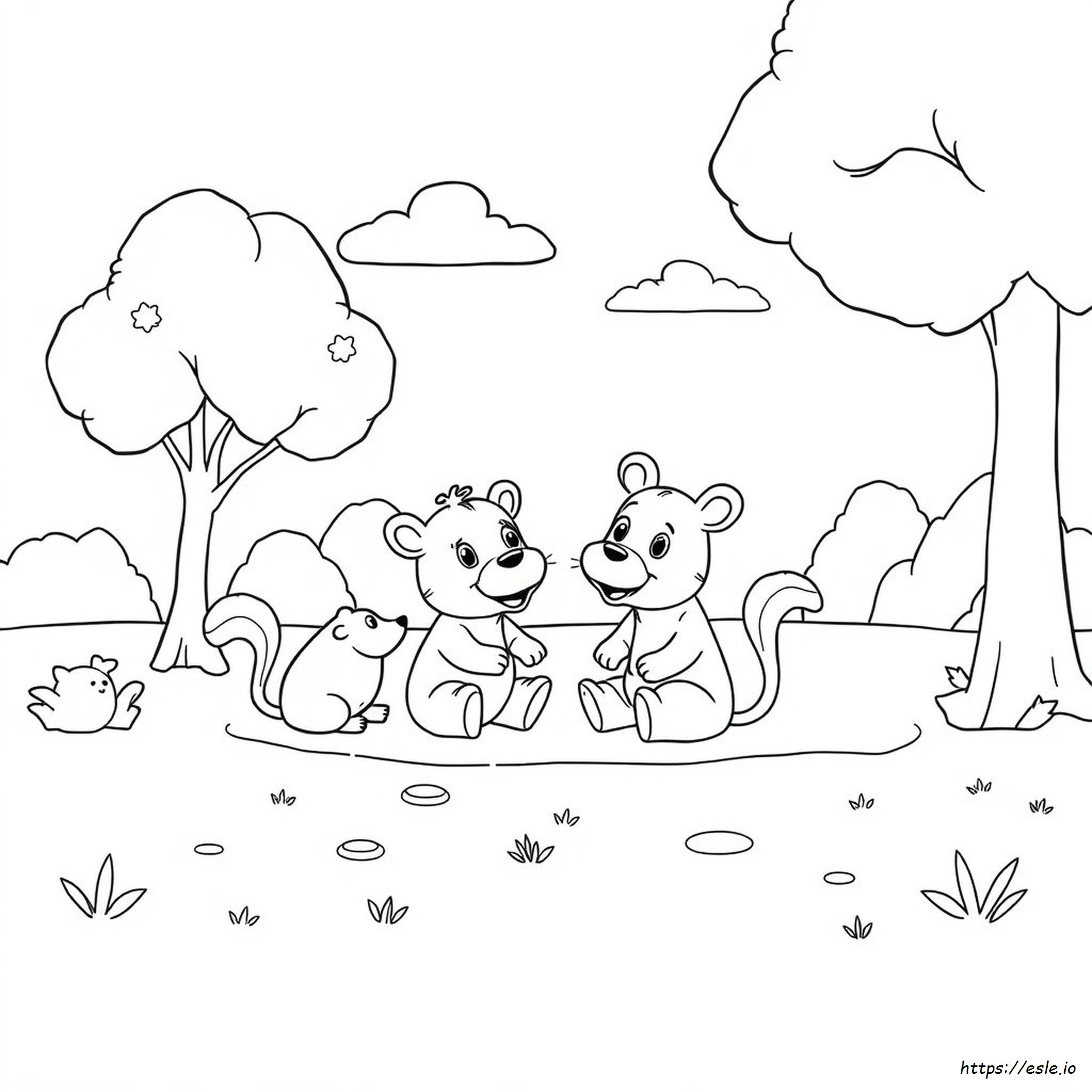 Cartoon Images Coloring Pages