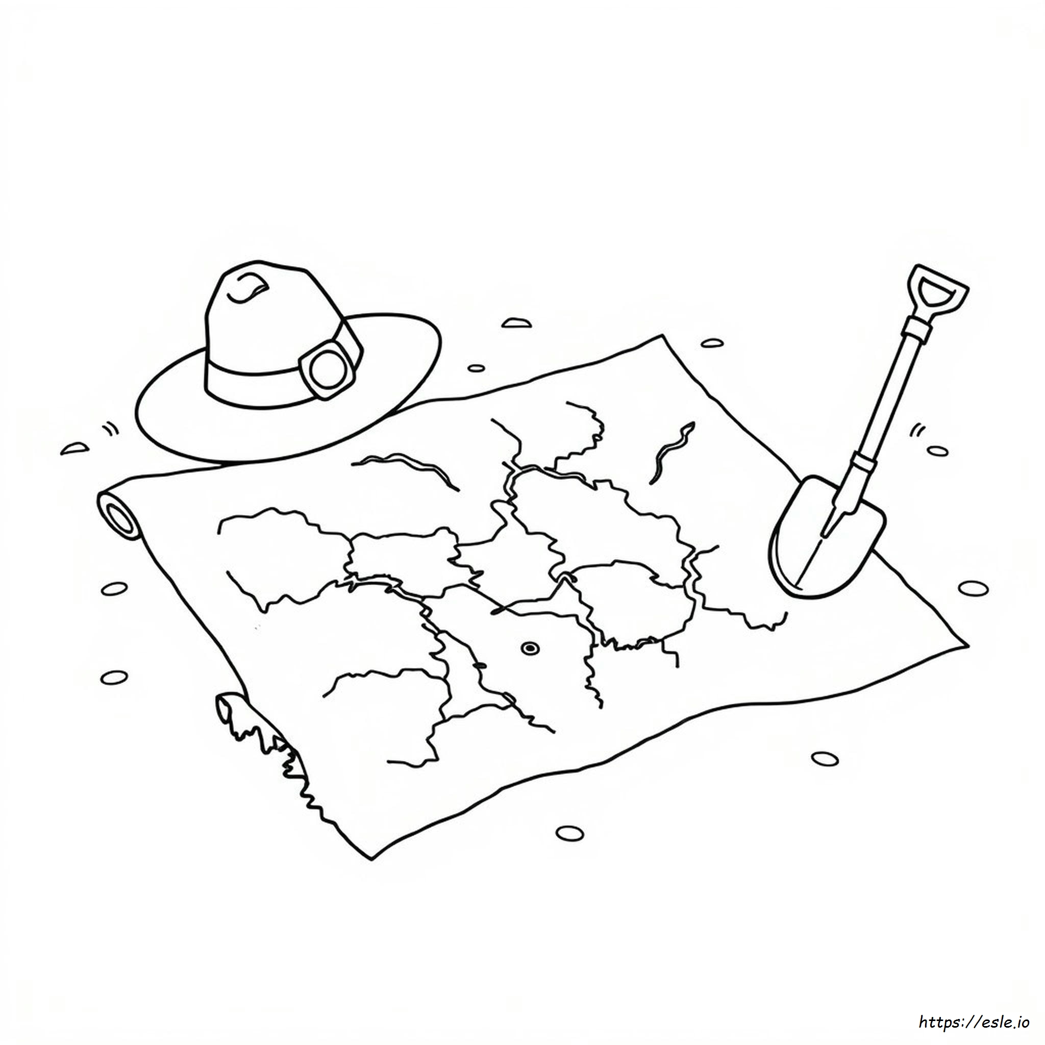 Treasure Map Coloring