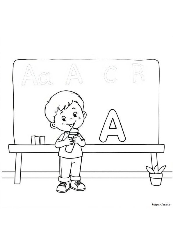 Desenhos Para Colorir: Atividades Pré-Escolares Gratuitas Para Imprimir Com Traçado De Letras