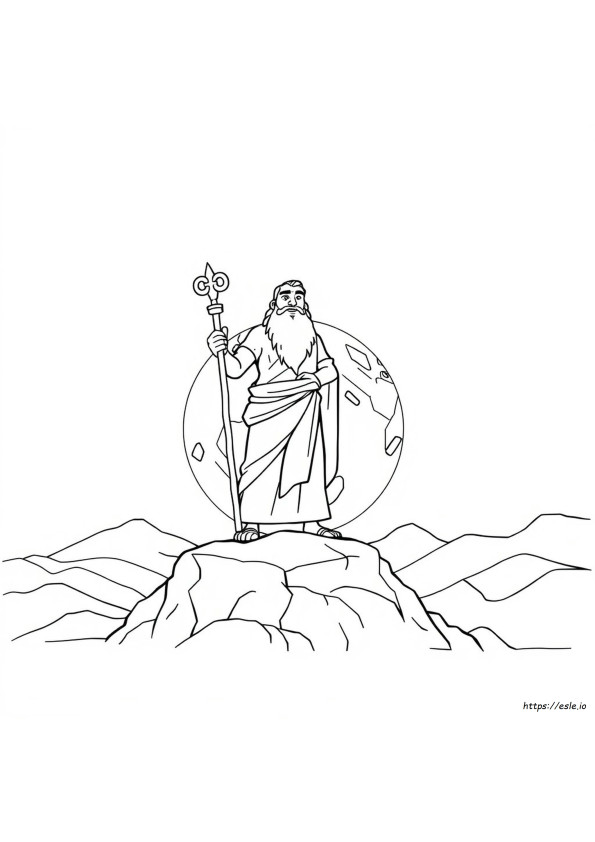 Habakkuk Coloring Page