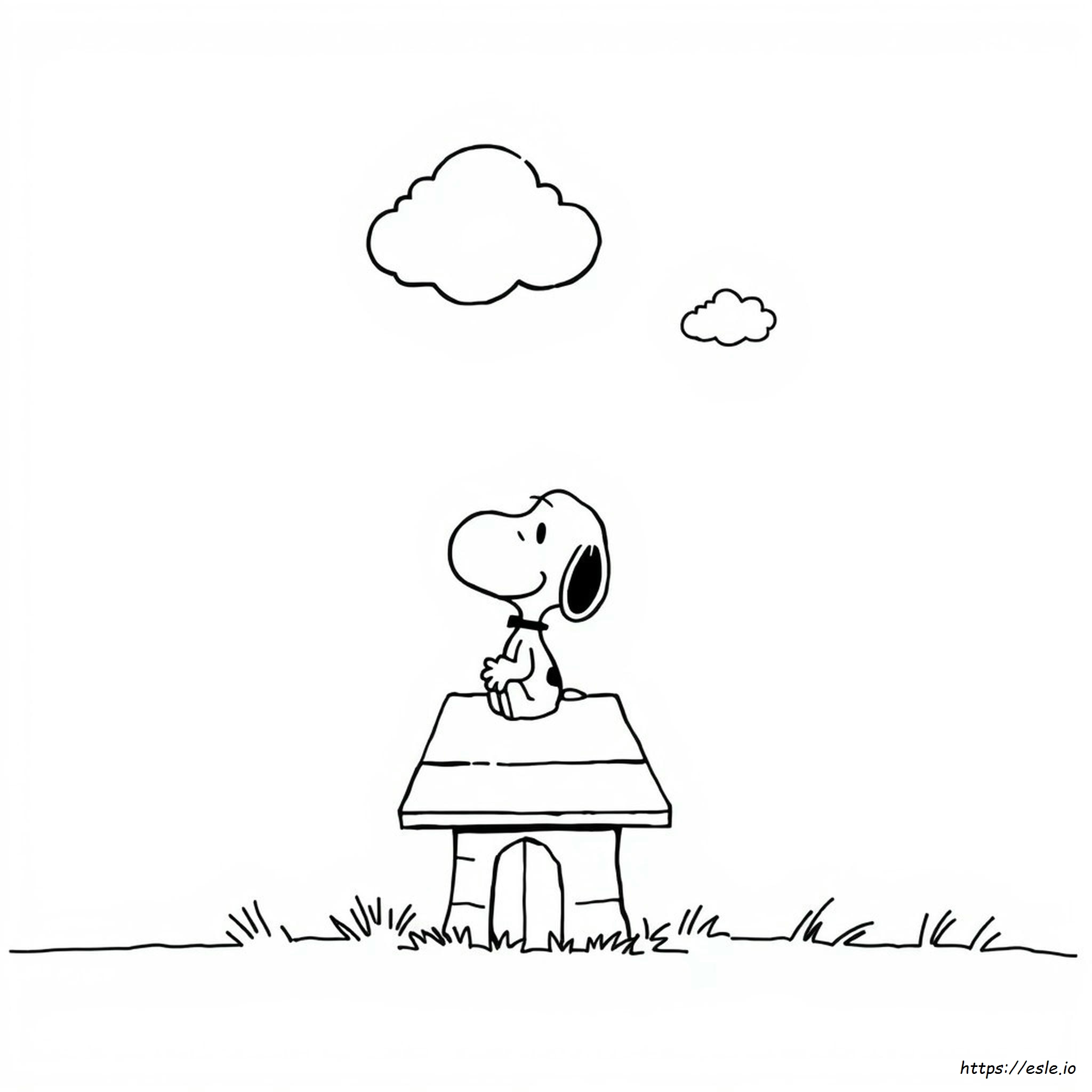 Snoopy Disegni Da Colorare