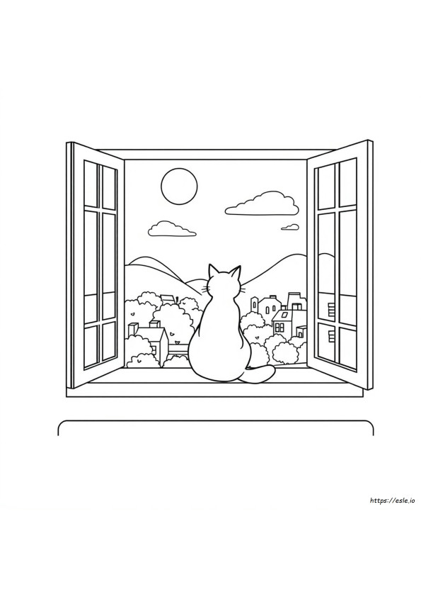 Cat Coloring Sheets