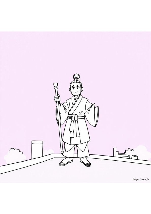 Gojo Coloring Pages Hollow Purple