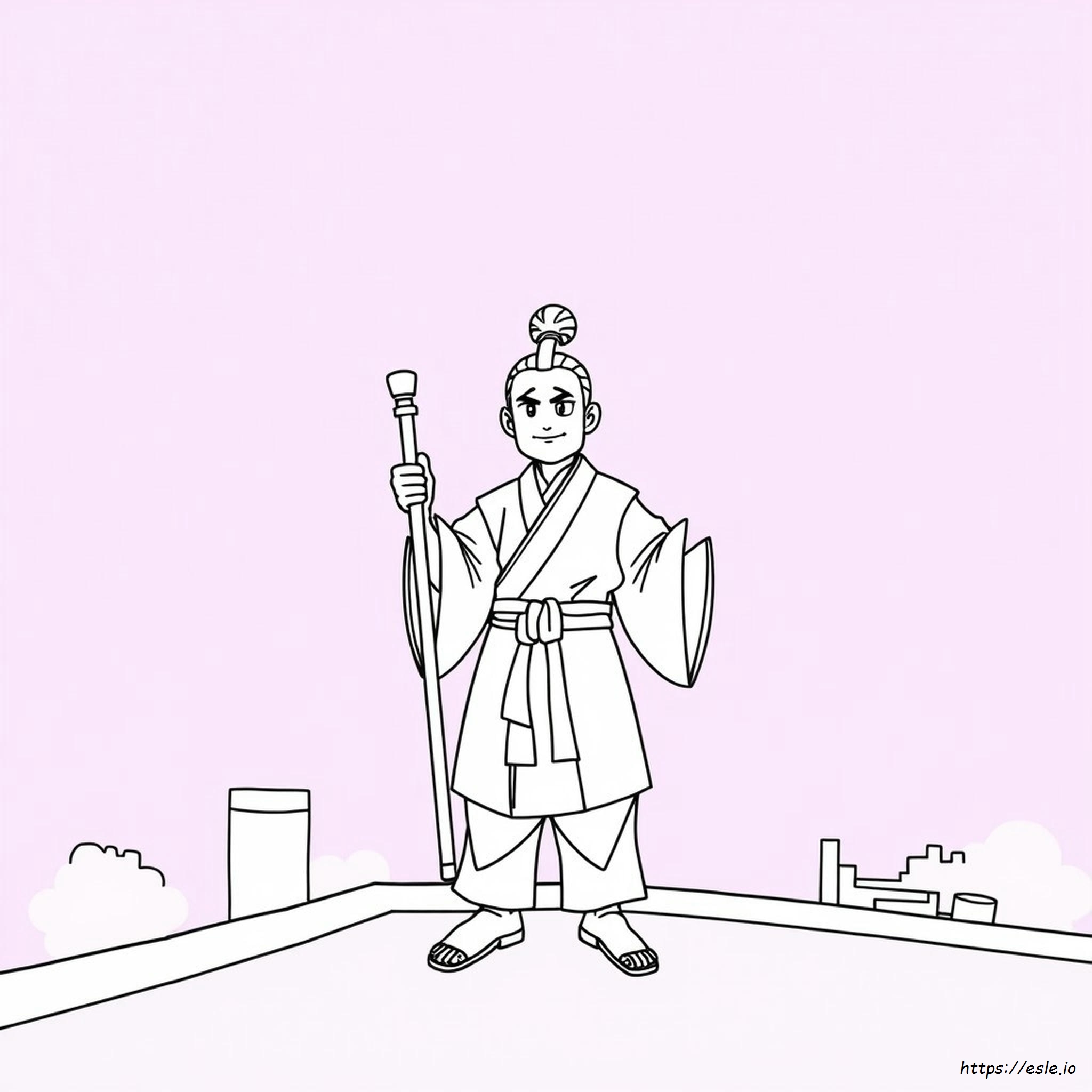 Gojo Coloring Pages Hollow Purple