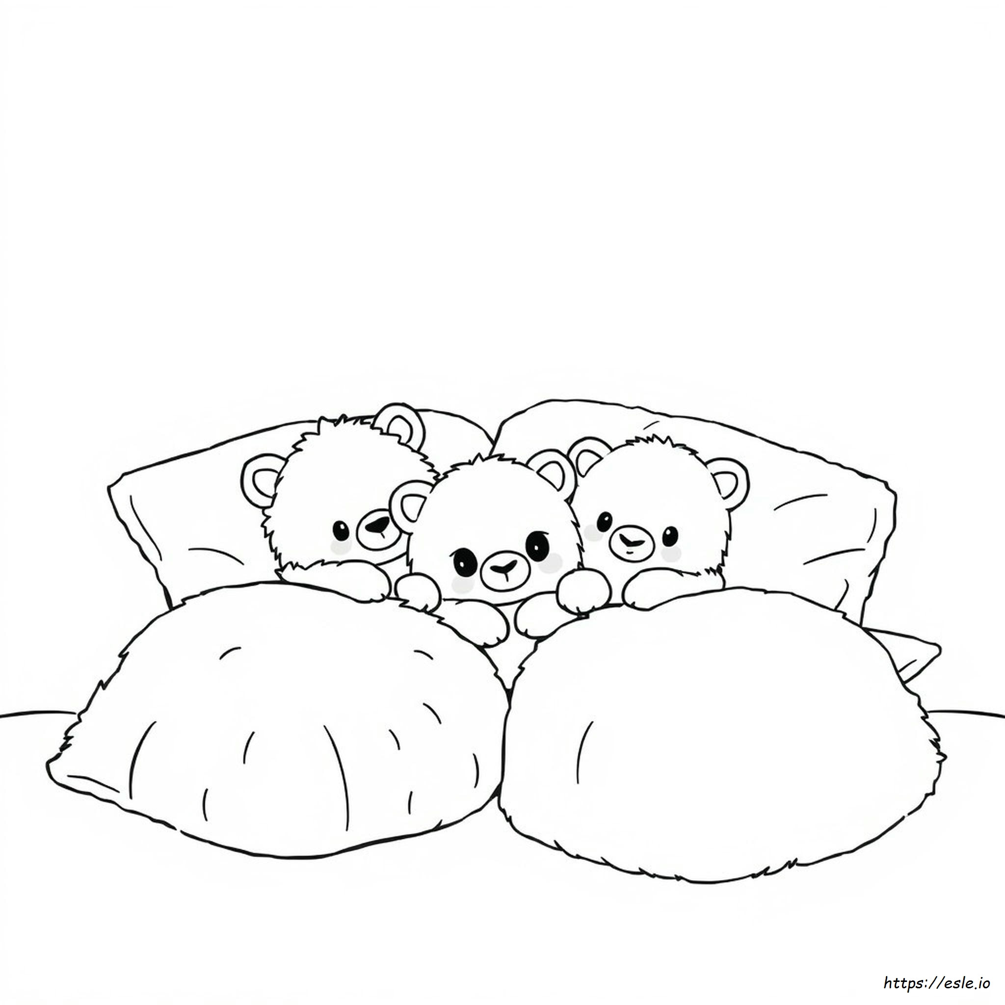 Fuzzy Velvet Coloring Posters
