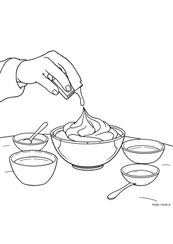 Adding Food Colouring To Meringue