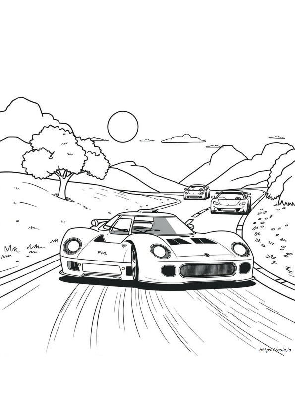 Fast And Furious Da Colorare