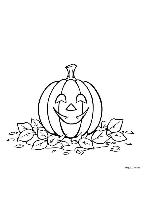 Coloriage Citrouille Halloween
