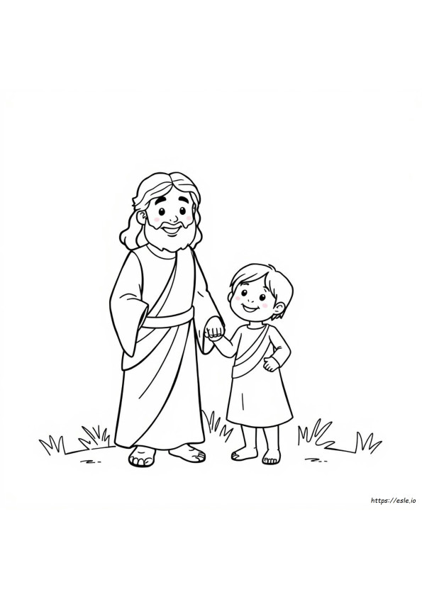 Jesus Loves Me Coloring Pages For Preschoolers