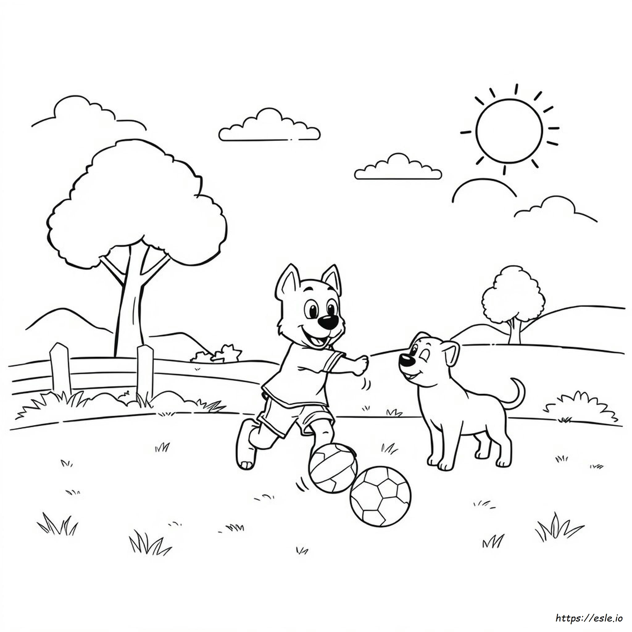 Bluey Ausmalbilder Zum Ausdrucken