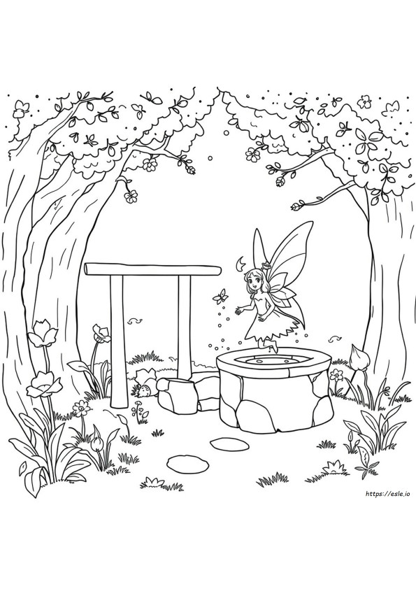 Fairy Tale Coloring Sheets