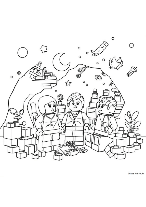 Lego Dreamz Coloring Pages