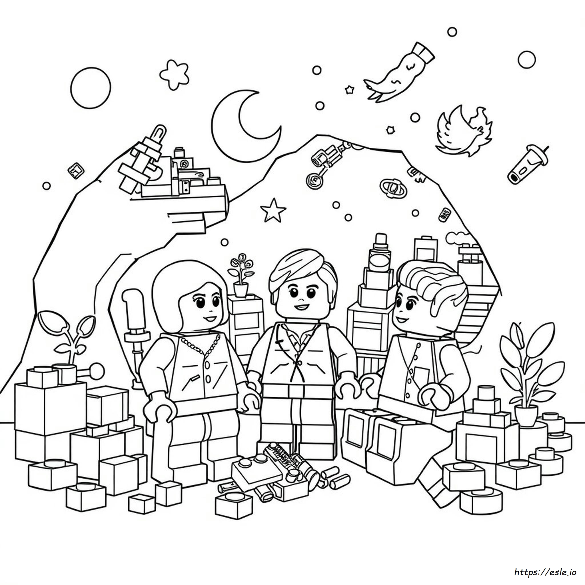 Lego Dreamz Dibujos Para Colorear