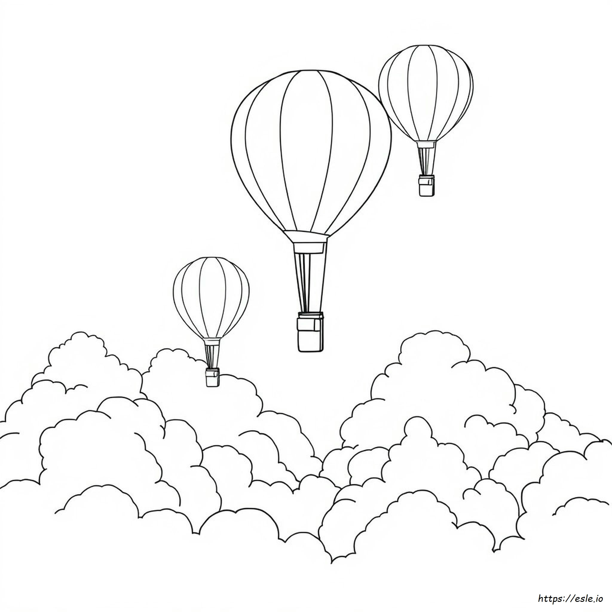 Baloon Colouring