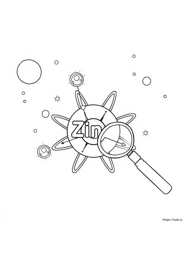 Coloriage Zinc