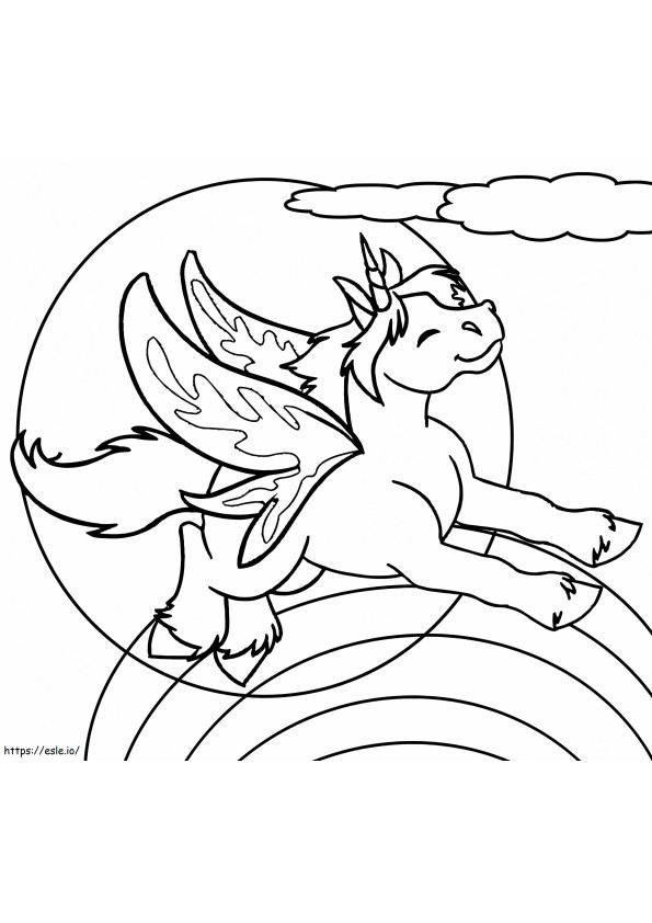 Neopets 17 coloring page
