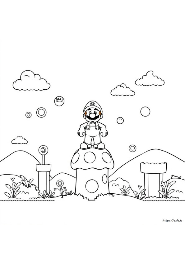 Free Printable Coloring Pages Mario
