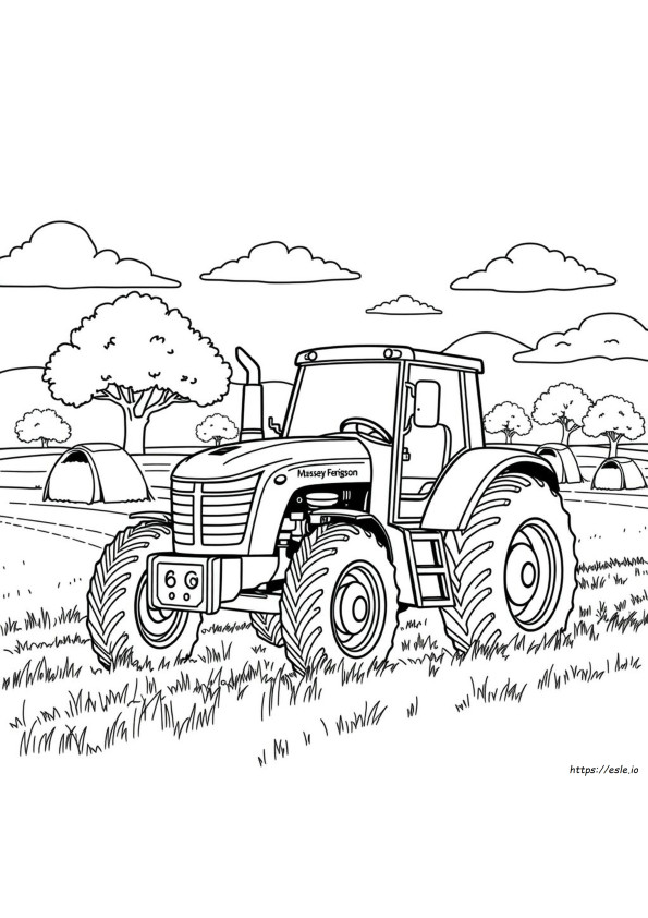 Massey Ferguson Ausmalbilder