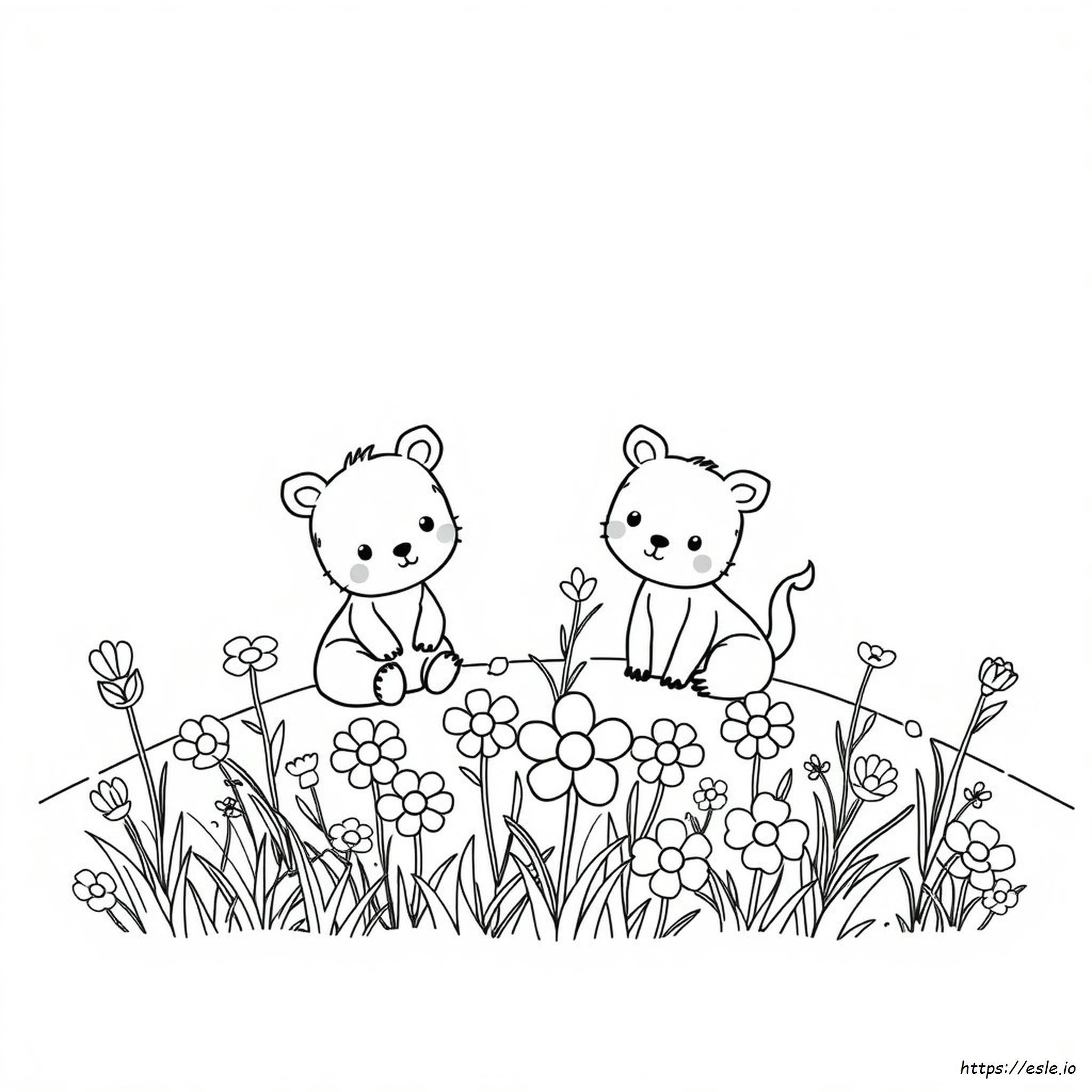 Cute Colouring Stickers